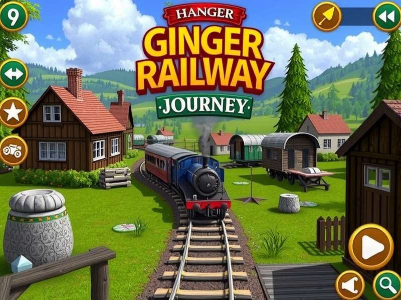 Ginger Railway Journey Game Screenshot